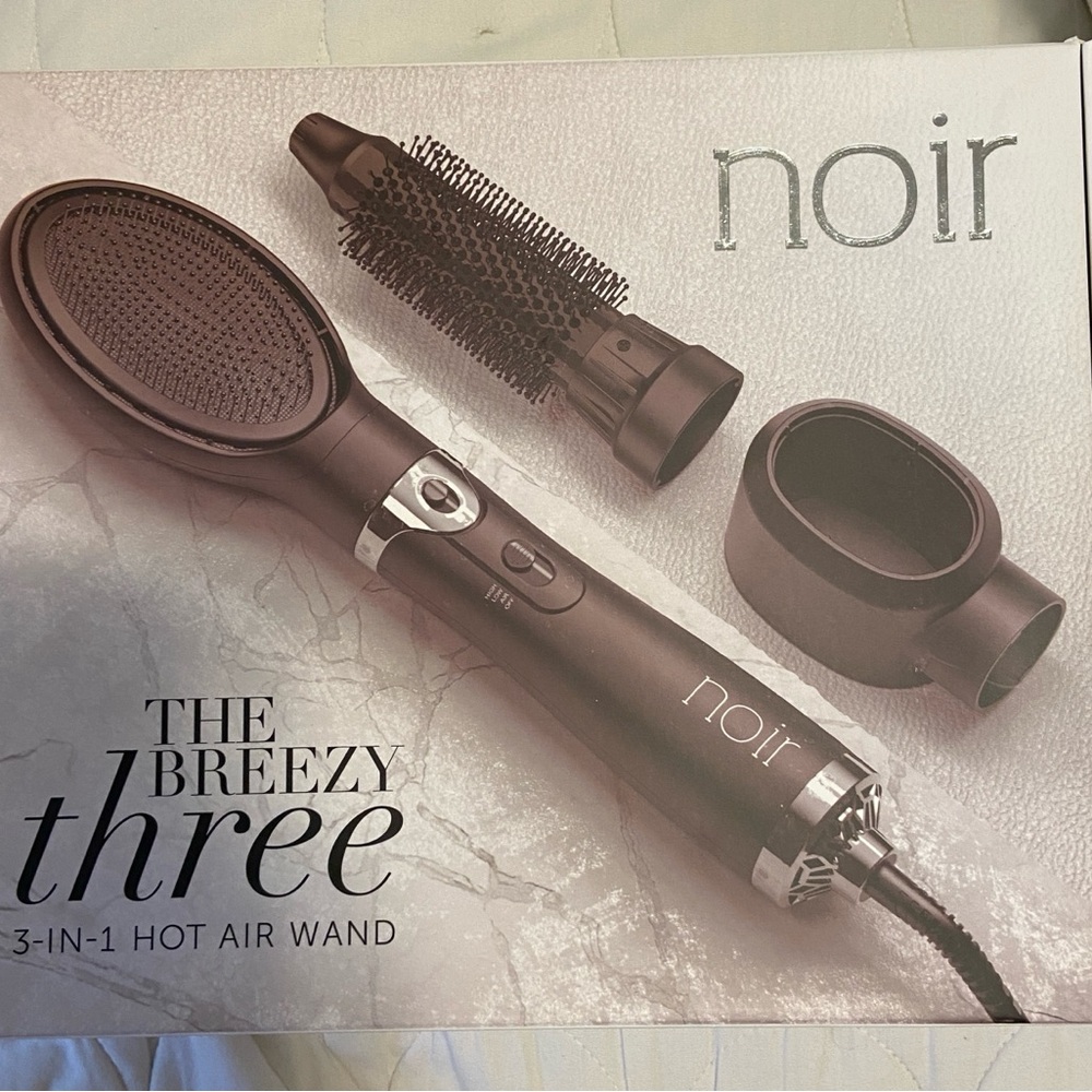 Noir - The Breezy Three 3-IN-1 Hot Air Wand